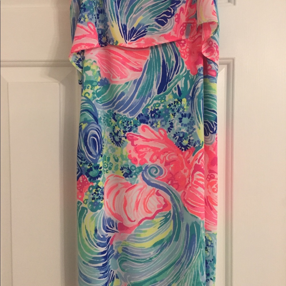 EUC Lilly Pulitzer Beach Please Lexi Bounce Dress - Picture 4 of 6